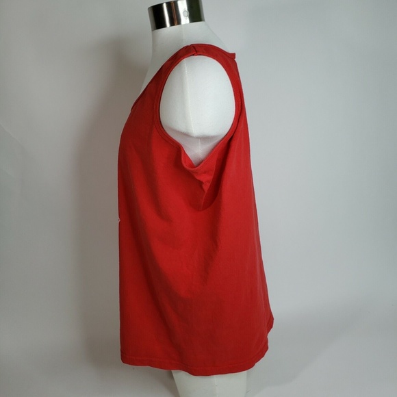 Unisex Gildan Red St. Louis Cardinals Tank Top Size Large MLB - Picture 5 of 8